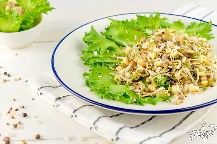 جوانه گندم و لاغری